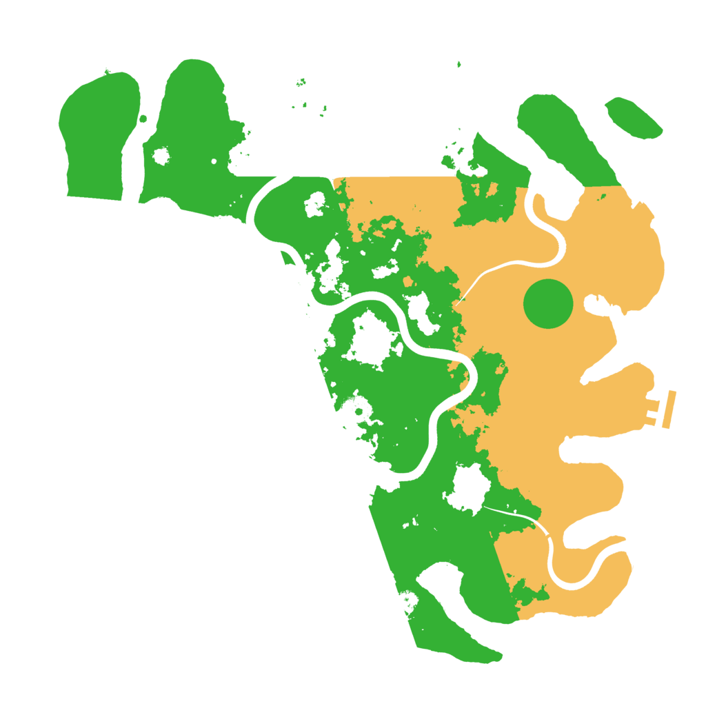 Biome Rust Map: Procedural Map, Size: 3750, Seed: 2118889615