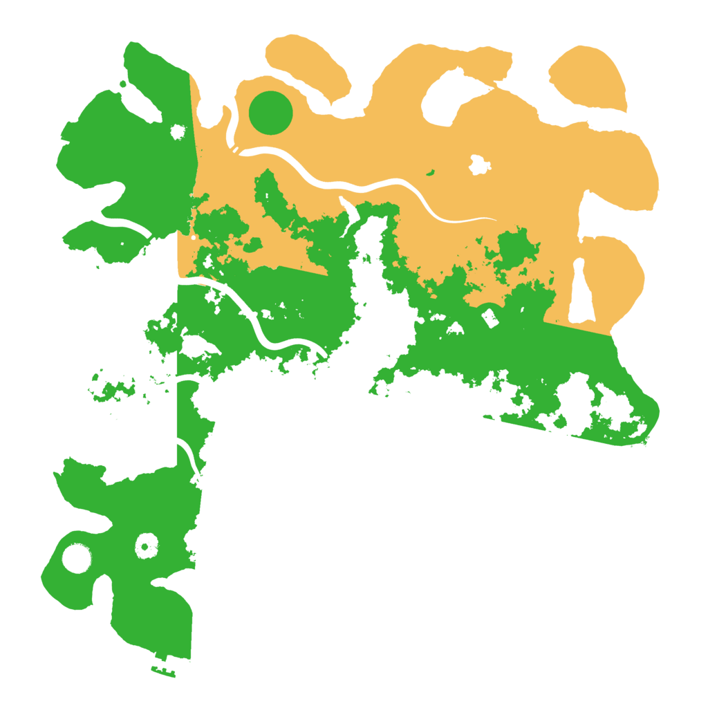 Biome Rust Map: Procedural Map, Size: 4250, Seed: 1374153892