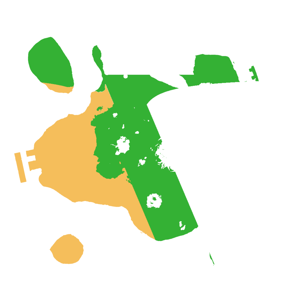 Biome Rust Map: Procedural Map, Size: 2000, Seed: 1184022629