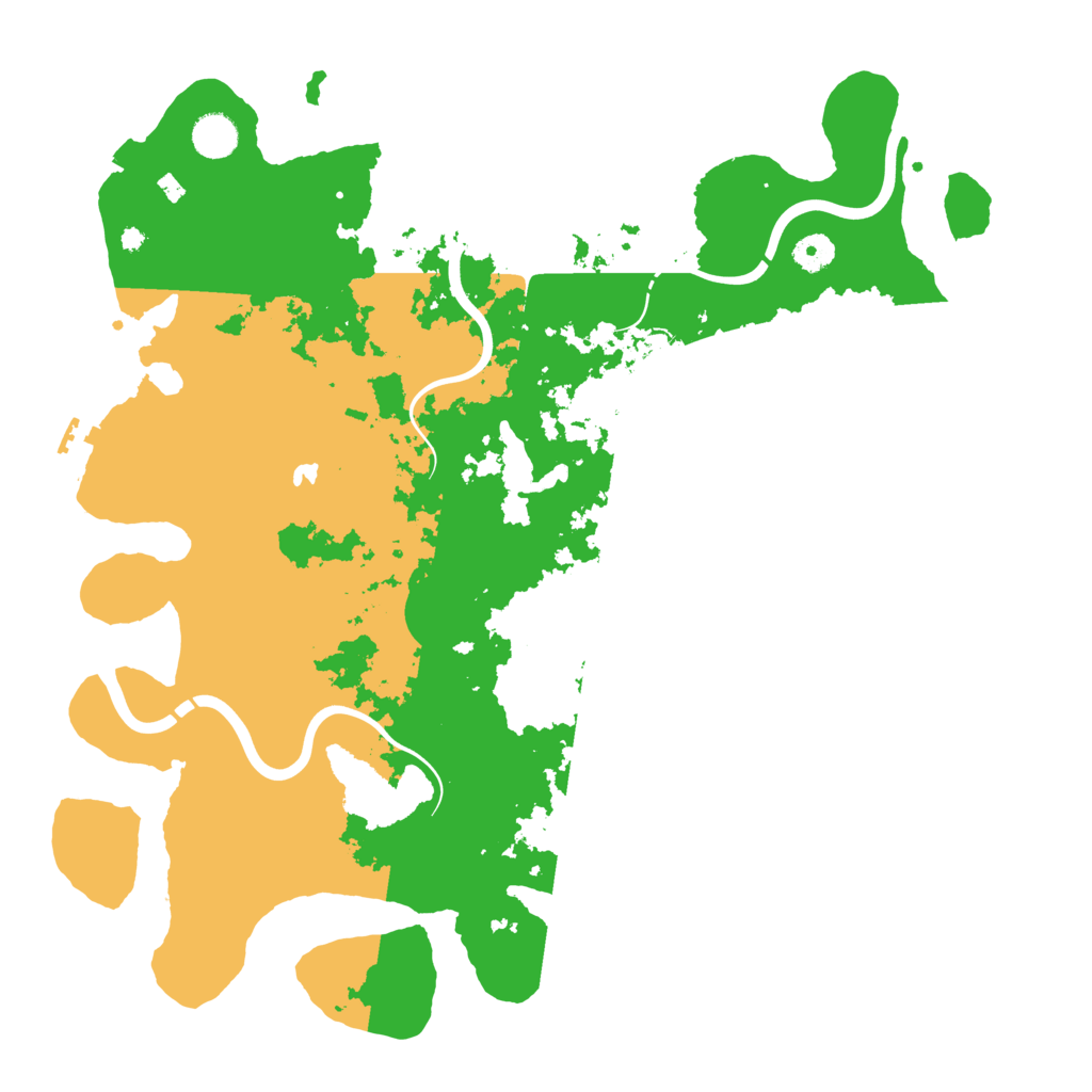 Biome Rust Map: Procedural Map, Size: 4250, Seed: 1341902629