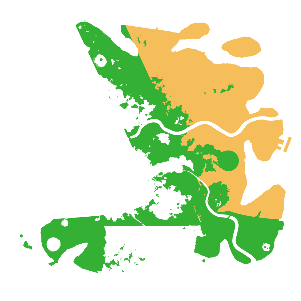 Biome Rust Map: Procedural Map, Size: 3850, Seed: 1390513408