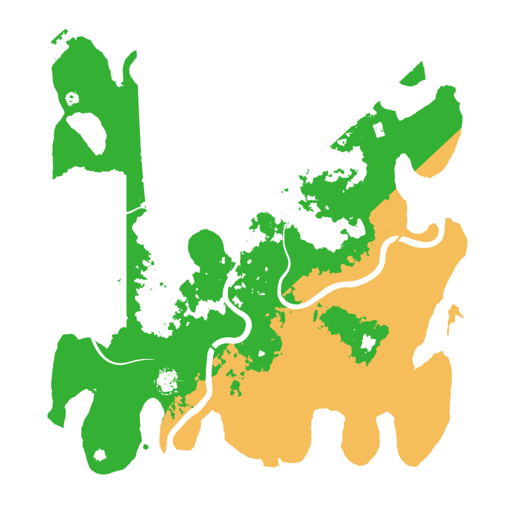 Biome Rust Map: Procedural Map, Size: 3800, Seed: 636125294