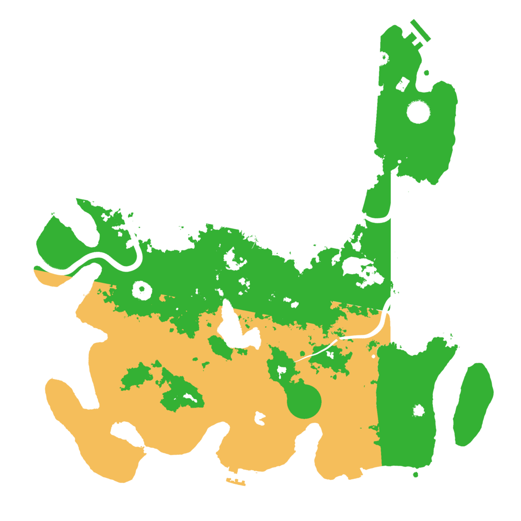 Biome Rust Map: Procedural Map, Size: 4000, Seed: 1088066045