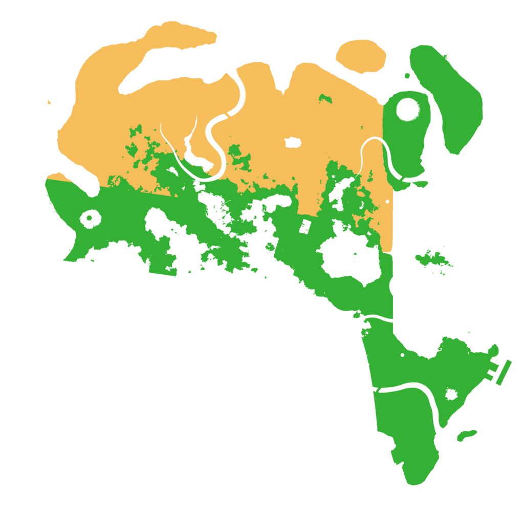 Biome Rust Map: Procedural Map, Size: 4000, Seed: 1103457519