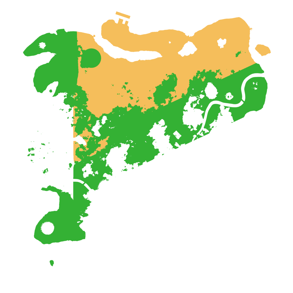 Biome Rust Map: Procedural Map, Size: 4000, Seed: 676773437
