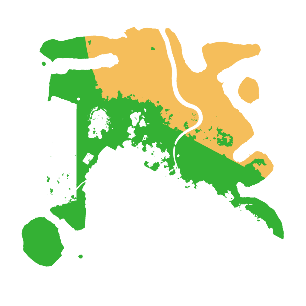 Biome Rust Map: Procedural Map, Size: 3000, Seed: 1205224863