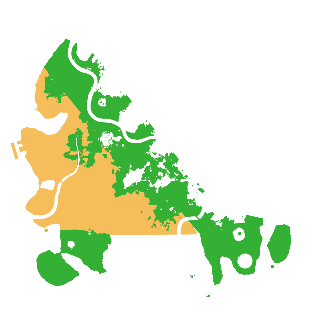 Biome Rust Map: Procedural Map, Size: 3750, Seed: 634730