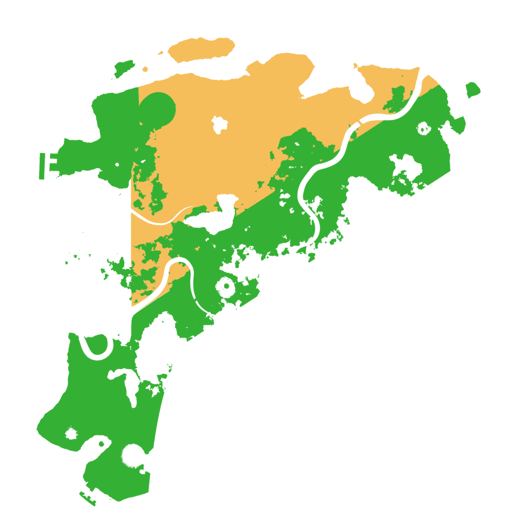 Biome Rust Map: Procedural Map, Size: 4000, Seed: 1761359695