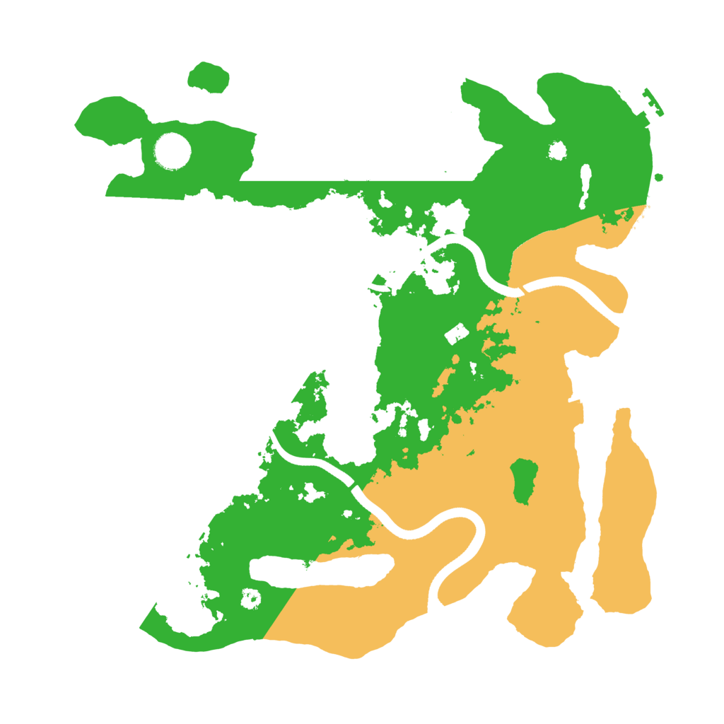 Biome Rust Map: Procedural Map, Size: 3500, Seed: 1426516760
