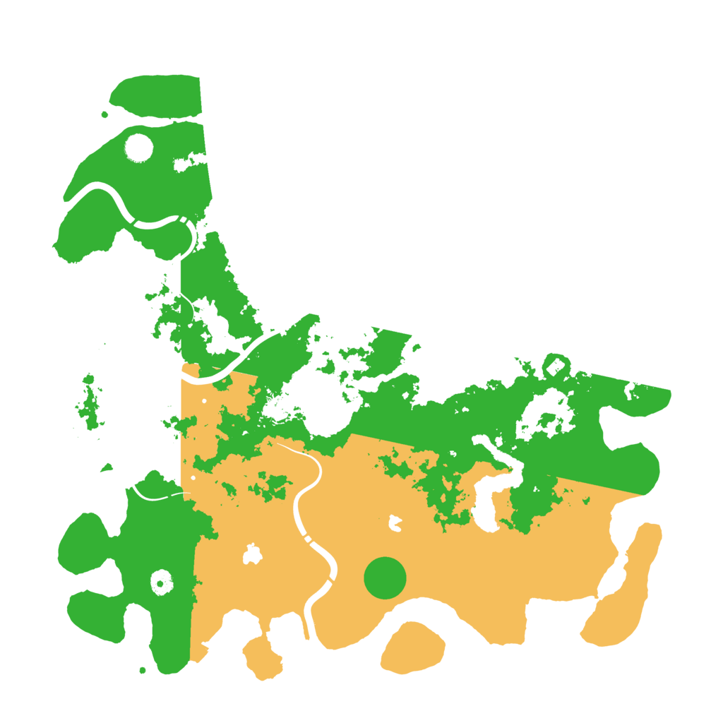 Biome Rust Map: Procedural Map, Size: 4500, Seed: 62913