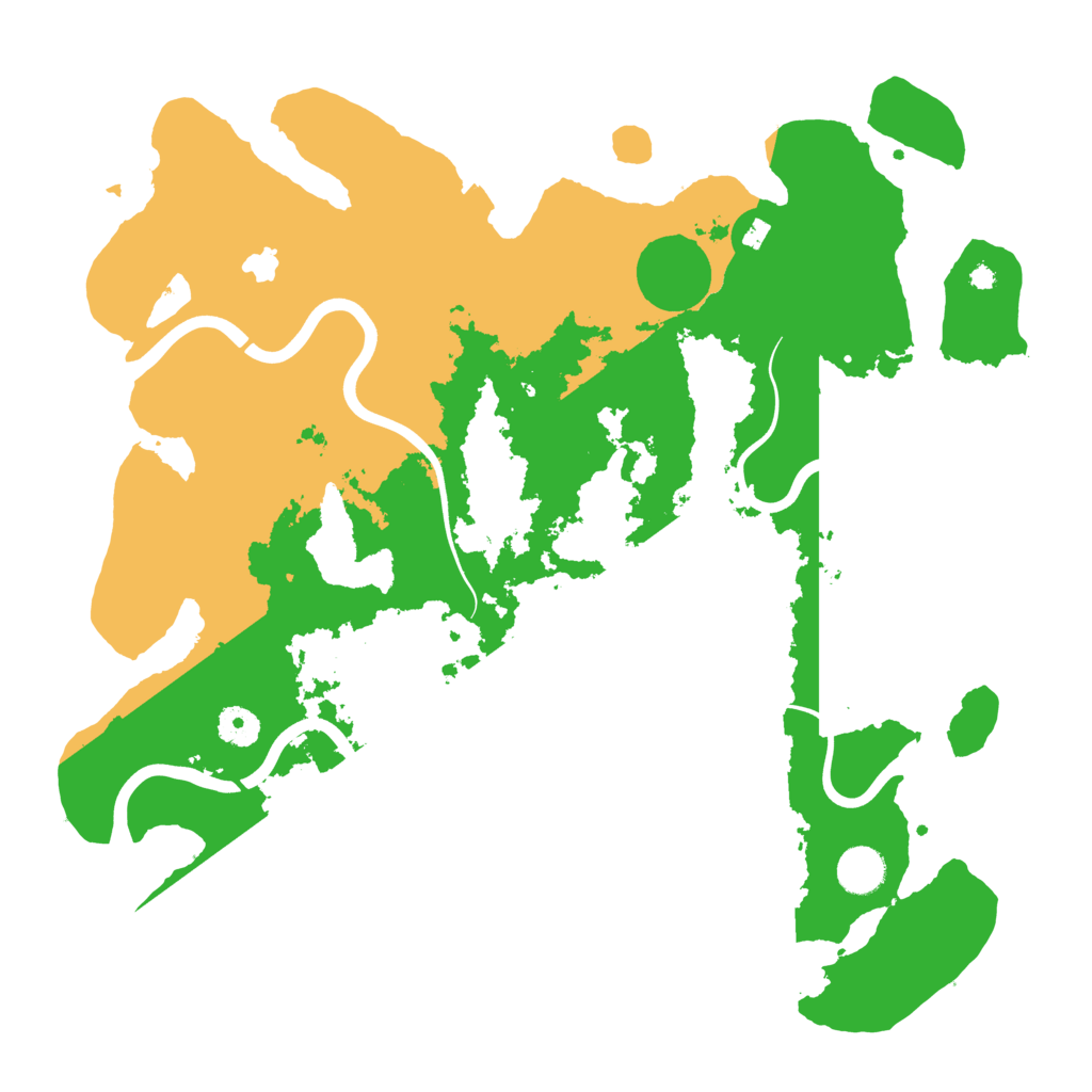 Biome Rust Map: Procedural Map, Size: 4000, Seed: 990353