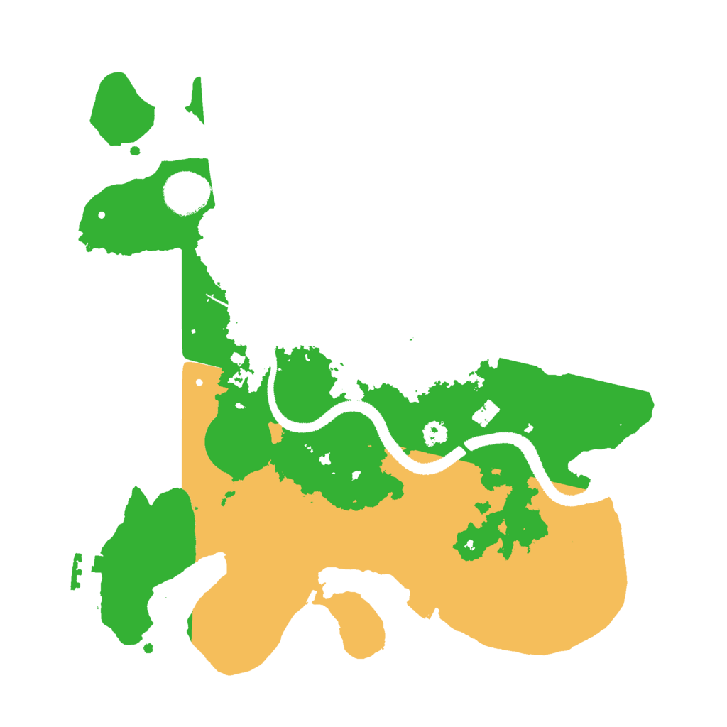 Biome Rust Map: Procedural Map, Size: 3000, Seed: 1497806585