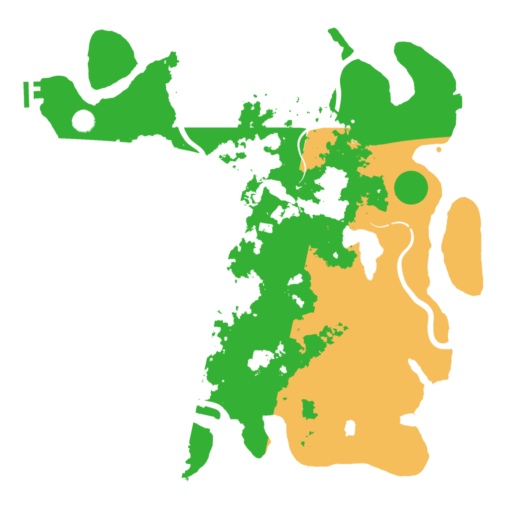 Biome Rust Map: Procedural Map, Size: 4000, Seed: 540034186