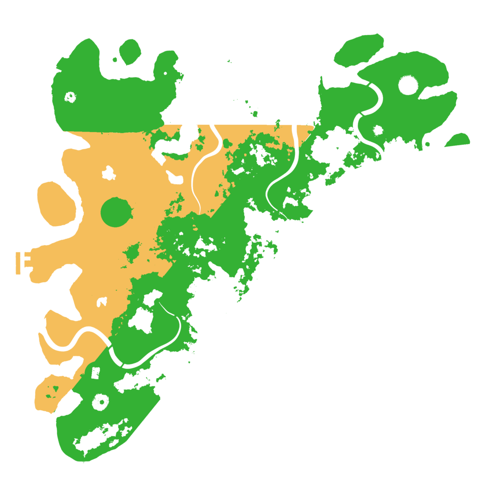 Biome Rust Map: Procedural Map, Size: 4500, Seed: 10455855