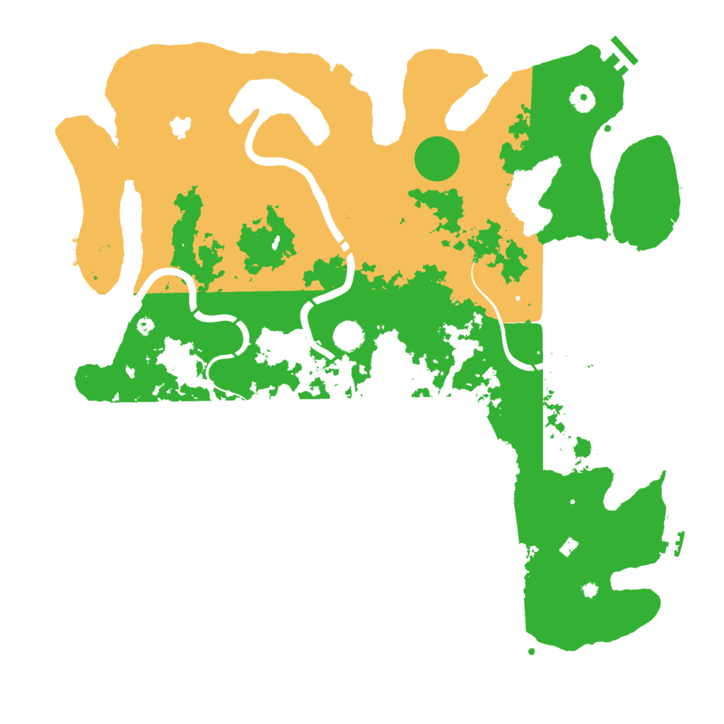 Biome Rust Map: Procedural Map, Size: 4250, Seed: 24978