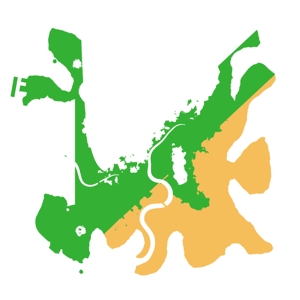 Biome Rust Map: Procedural Map, Size: 3000, Seed: 1535282244