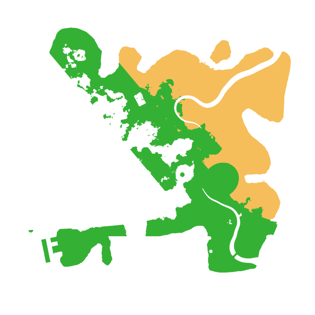 Biome Rust Map: Procedural Map, Size: 2700, Seed: 115191