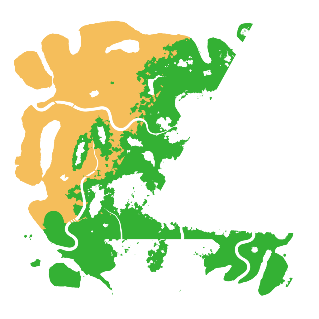 Biome Rust Map: Procedural Map, Size: 4500, Seed: 16320