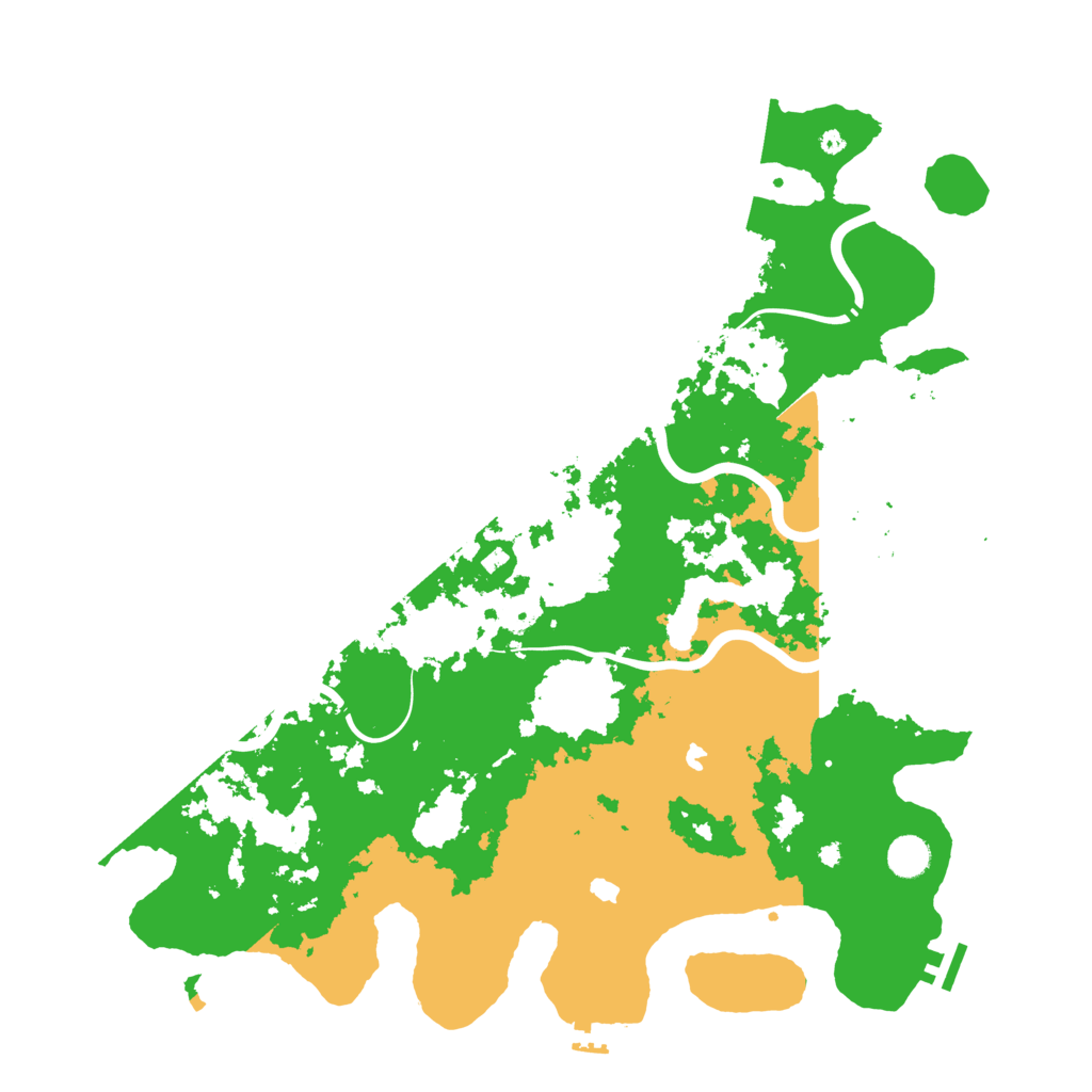 Biome Rust Map: Procedural Map, Size: 4500, Seed: 24840744
