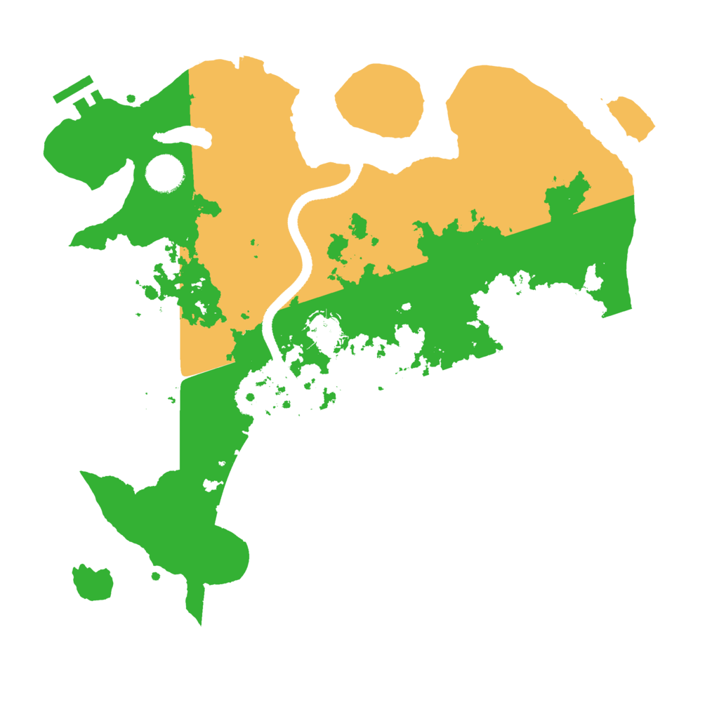 Biome Rust Map: Procedural Map, Size: 3400, Seed: 1691244699