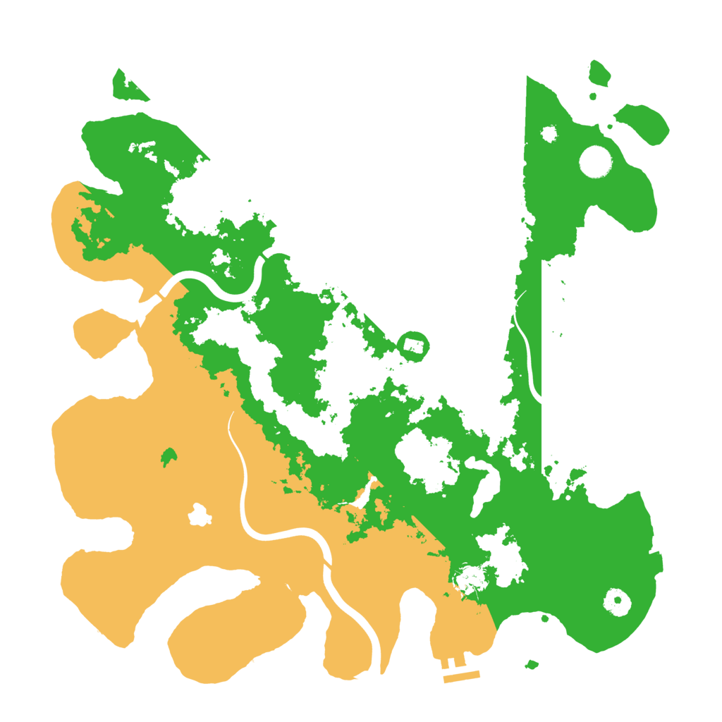 Biome Rust Map: Procedural Map, Size: 4000, Seed: 1741855677