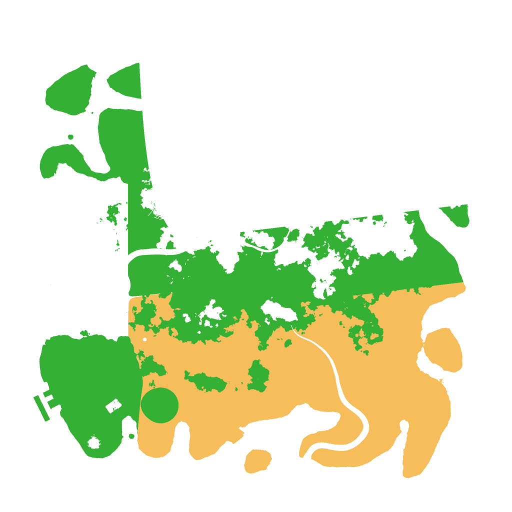 Biome Rust Map: Procedural Map, Size: 3800, Seed: 147583462