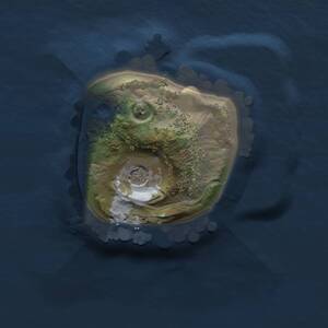 Thumbnail Rust Map: Procedural Map, Size: 1000, Seed: 1818097637, 2 Monuments