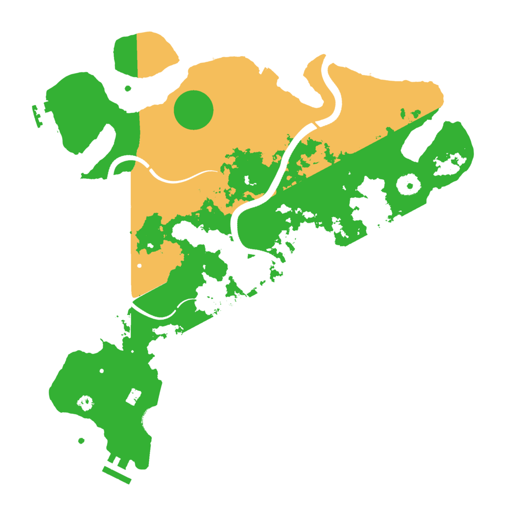 Biome Rust Map: Procedural Map, Size: 3500, Seed: 786948930