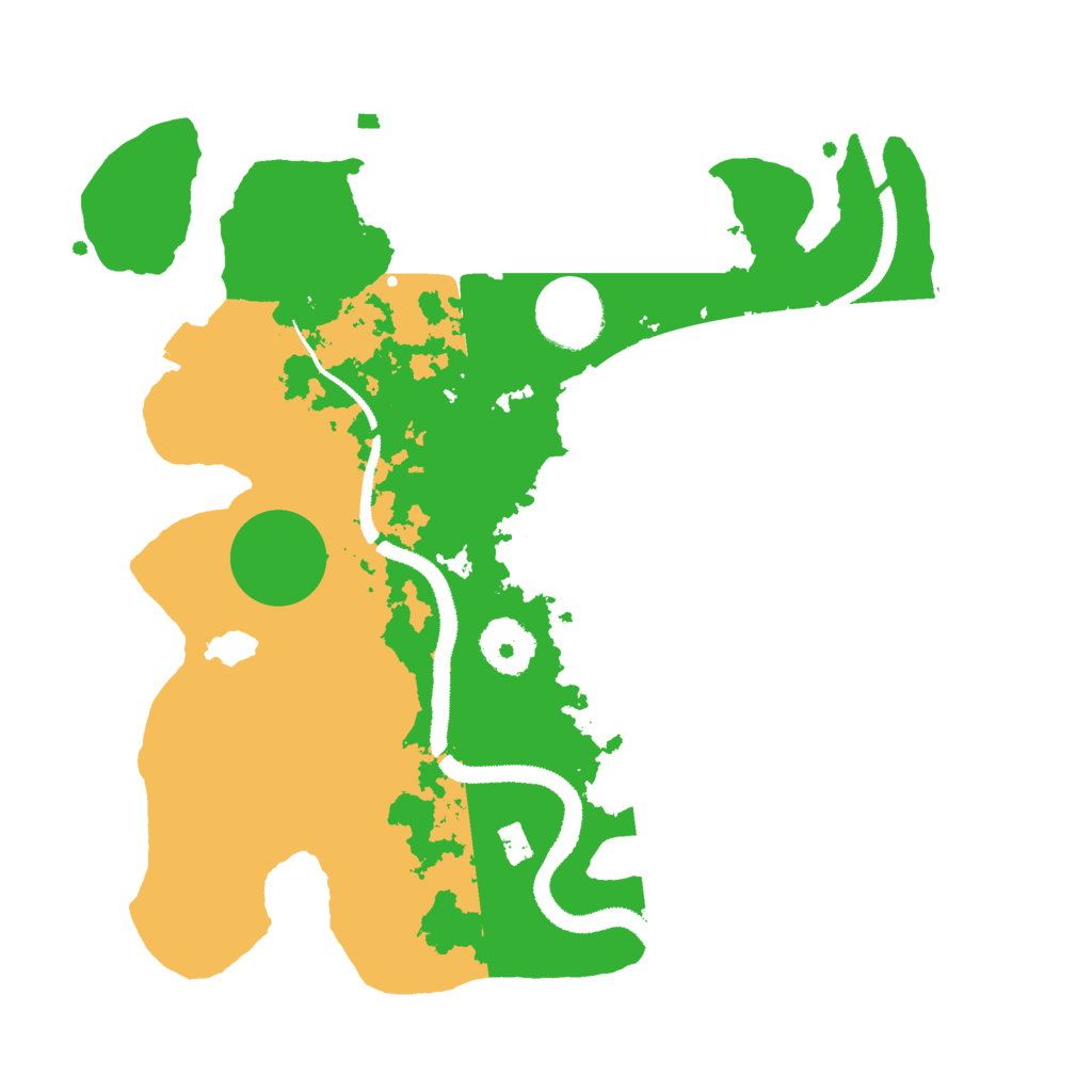 Biome Rust Map: Procedural Map, Size: 3000, Seed: 996