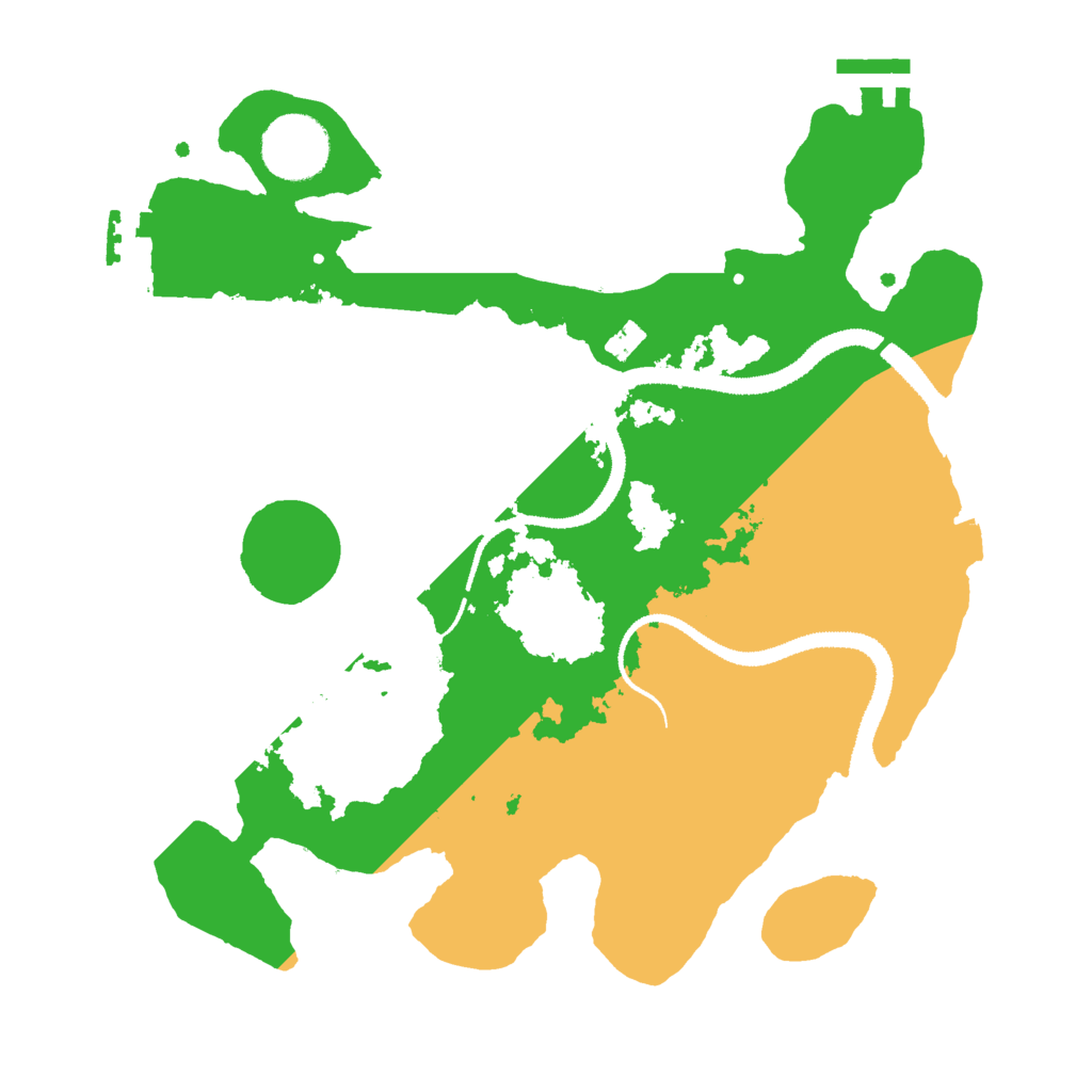 Biome Rust Map: Procedural Map, Size: 3000, Seed: 1714147354
