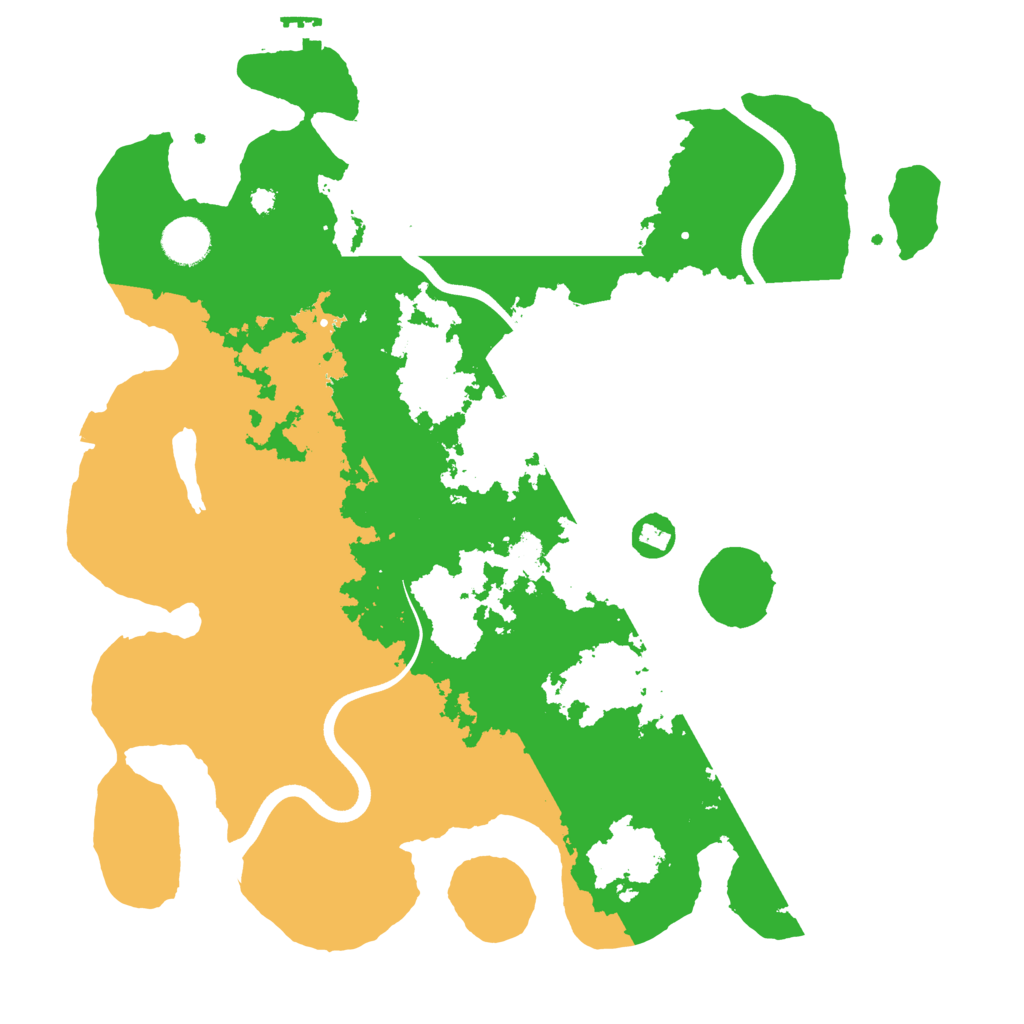 Biome Rust Map: Procedural Map, Size: 3750, Seed: 1673829717