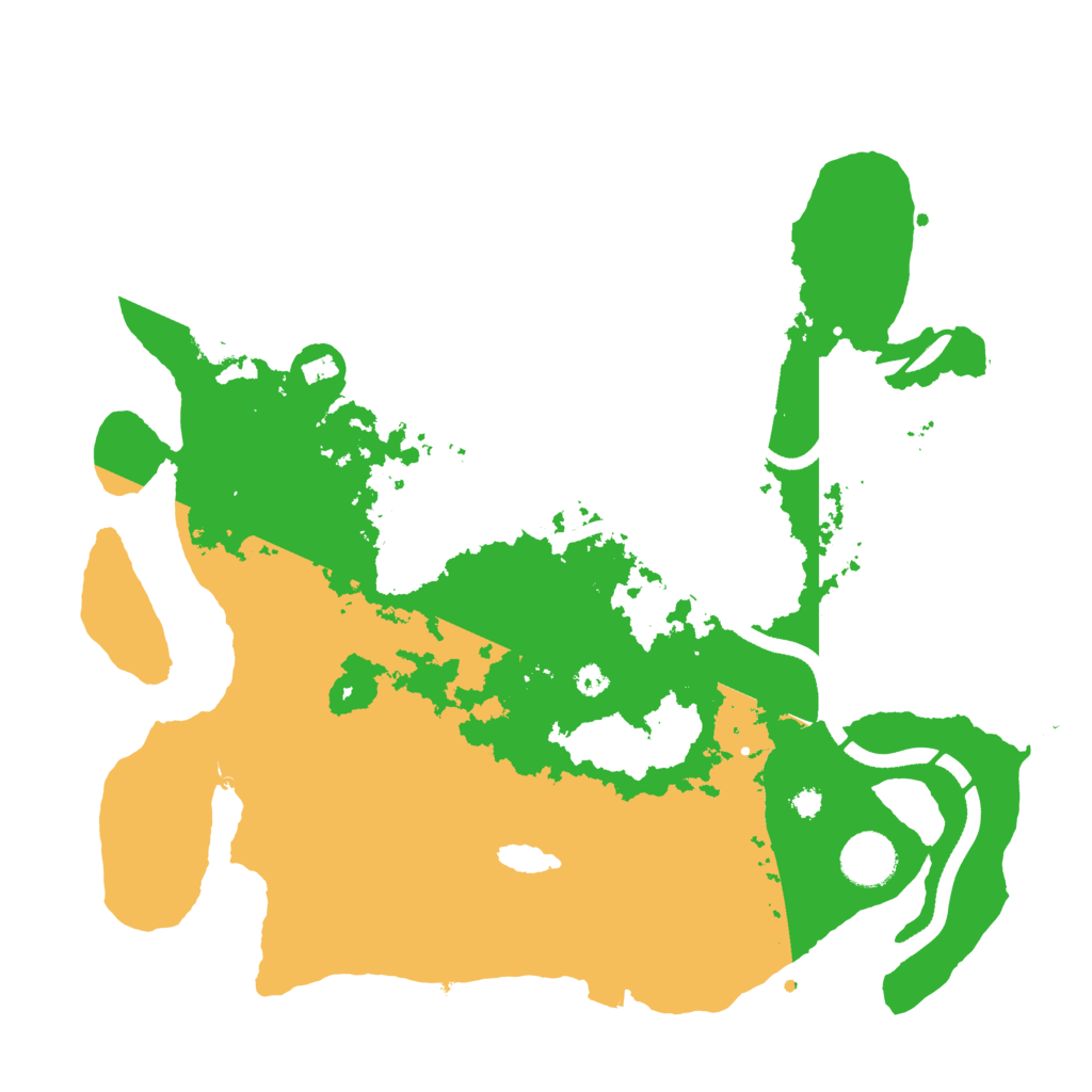 Biome Rust Map: Procedural Map, Size: 3500, Seed: 357435468