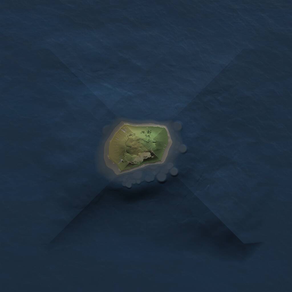 Rust Map: Procedural Map, Size: 1000, Seed: 992999951, 1 Monuments