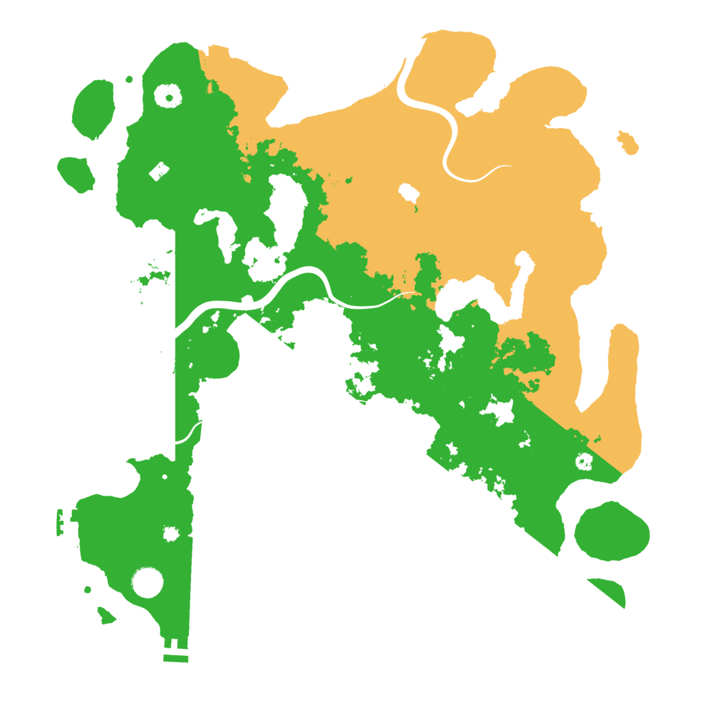 Biome Rust Map: Procedural Map, Size: 4000, Seed: 1164104657