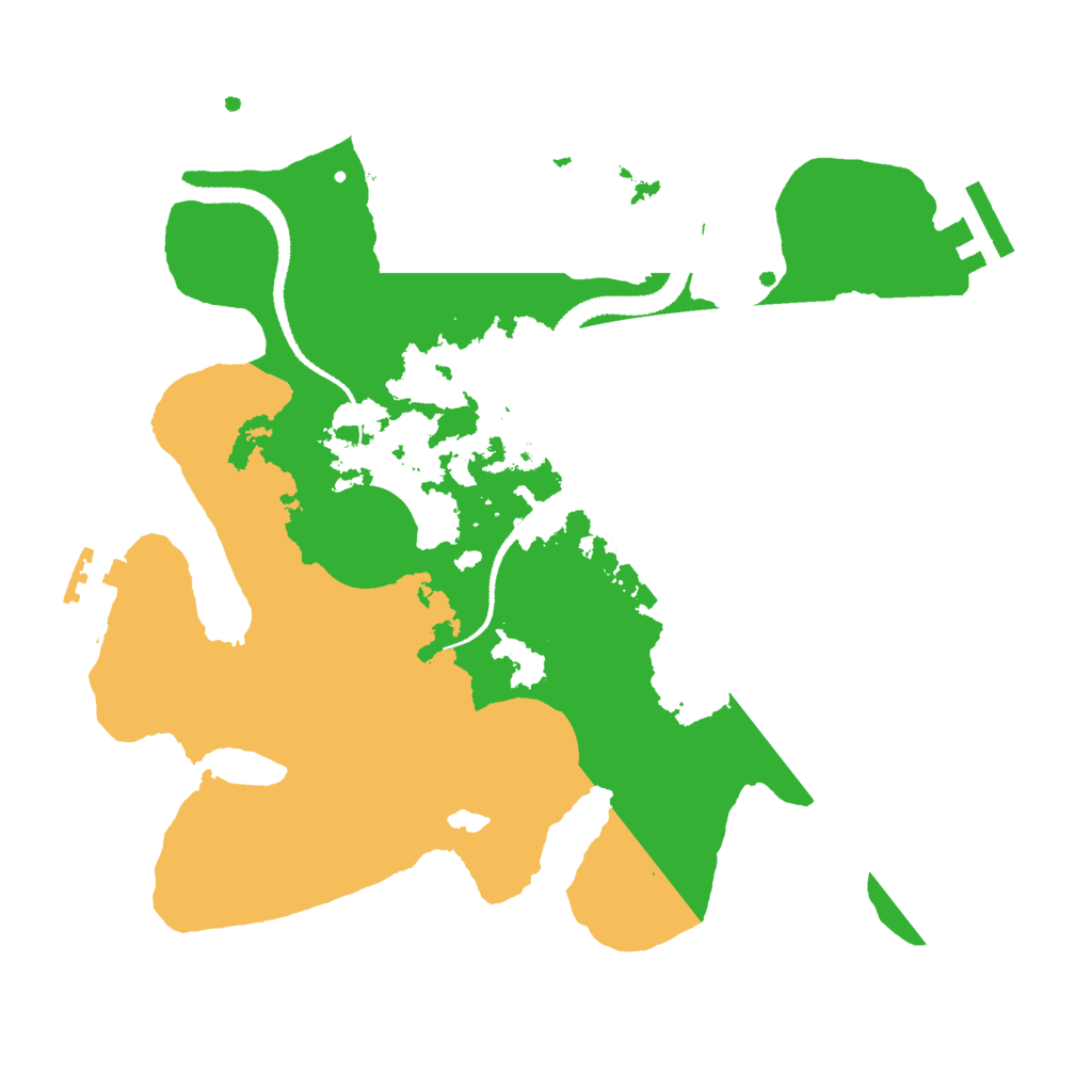 Biome Rust Map: Procedural Map, Size: 2800, Seed: 754903207