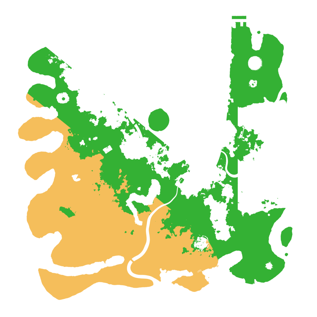 Biome Rust Map: Procedural Map, Size: 4000, Seed: 575719077
