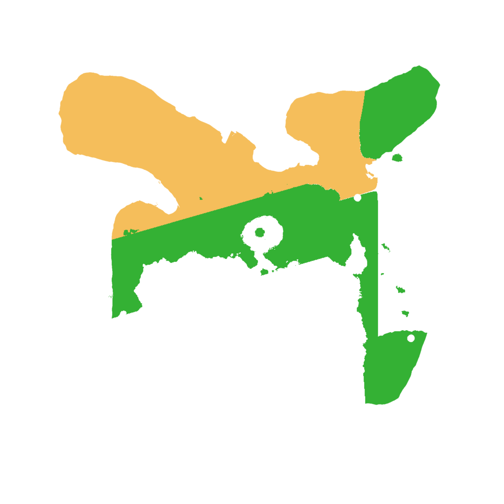 Biome Rust Map: Procedural Map, Size: 2000, Seed: 309593372