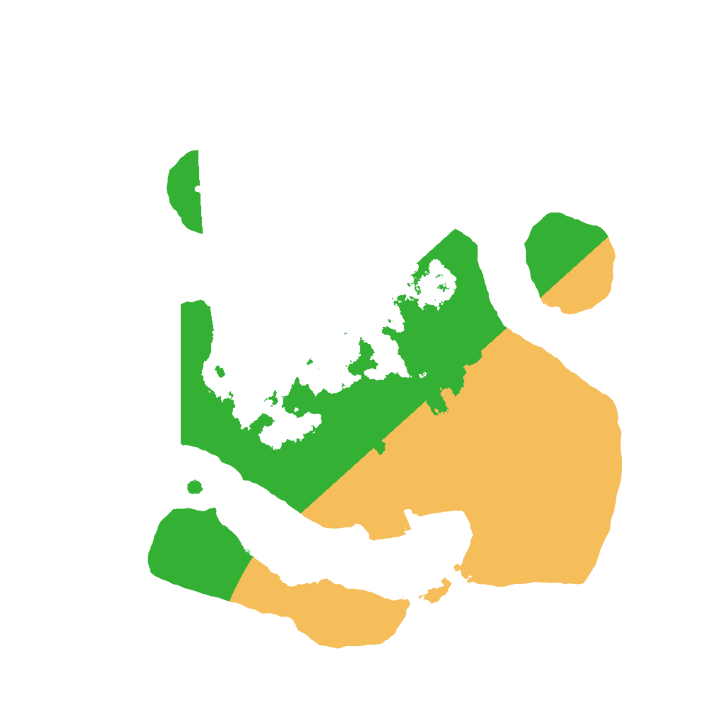 Biome Rust Map: Procedural Map, Size: 2000, Seed: 1474882204