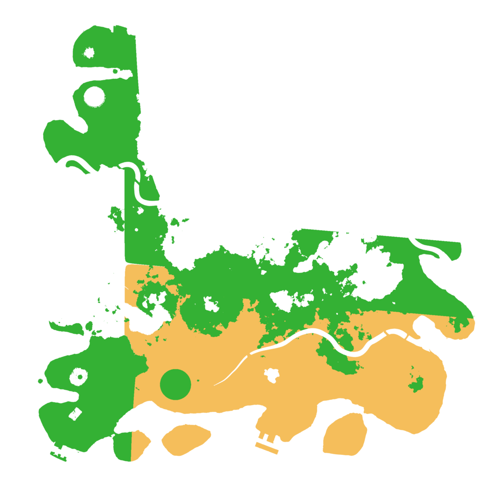 Biome Rust Map: Procedural Map, Size: 4250, Seed: 434656