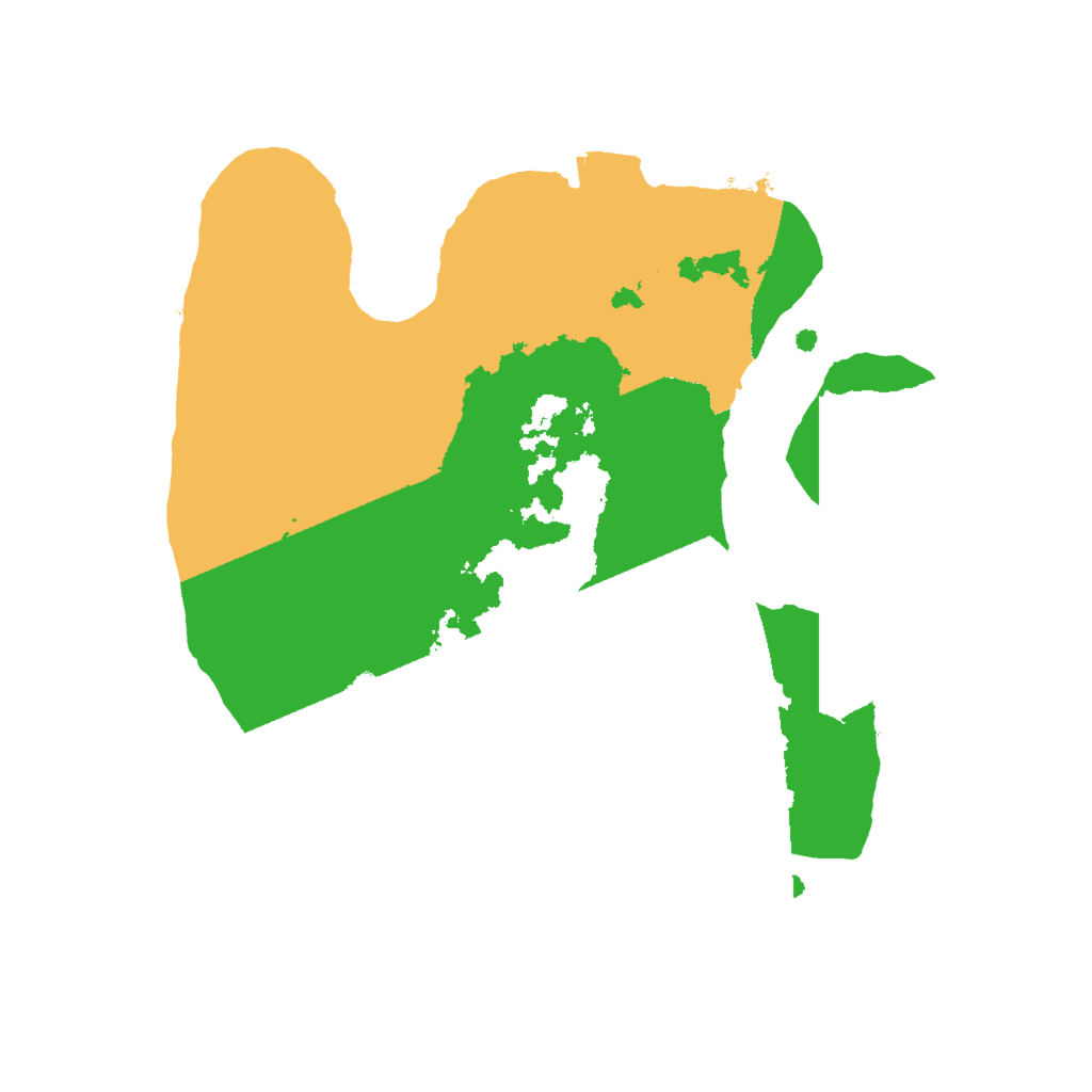Biome Rust Map: Procedural Map, Size: 2000, Seed: 529959564