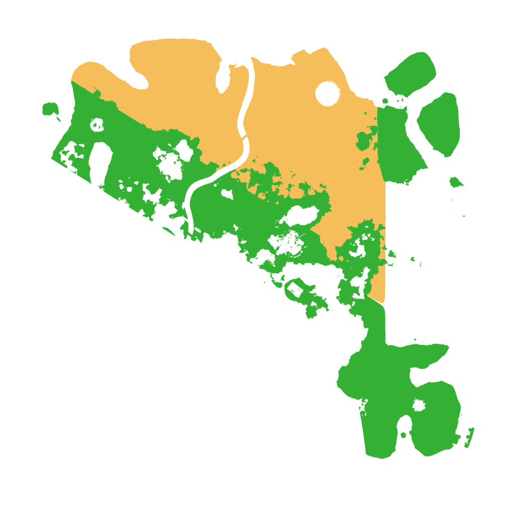 Biome Rust Map: Procedural Map, Size: 3700, Seed: 1115529842