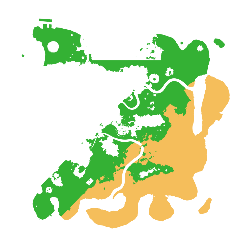 Biome Rust Map: Procedural Map, Size: 3750, Seed: 1239663939