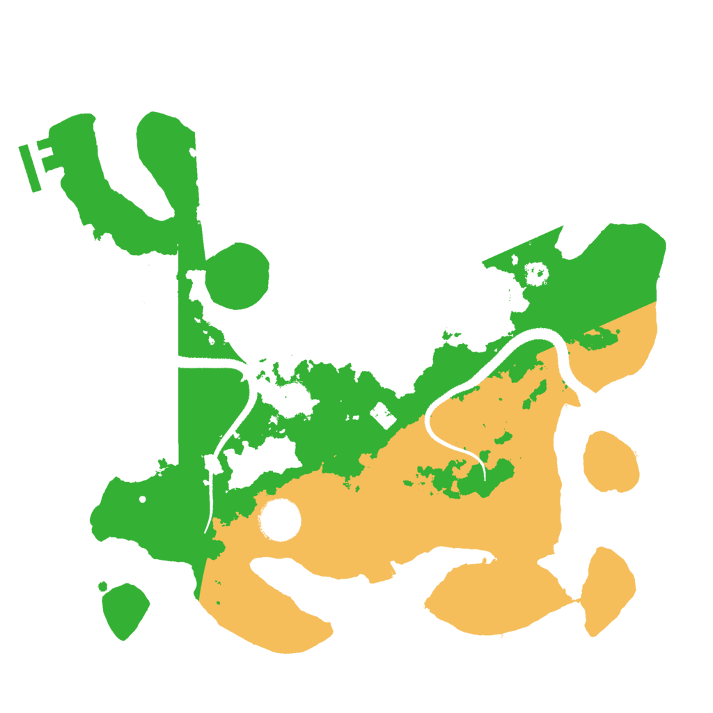 Biome Rust Map: Procedural Map, Size: 3000, Seed: 1439547320
