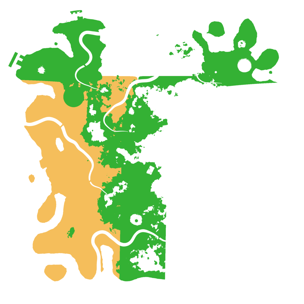 Biome Rust Map: Procedural Map, Size: 3900, Seed: 1736309866
