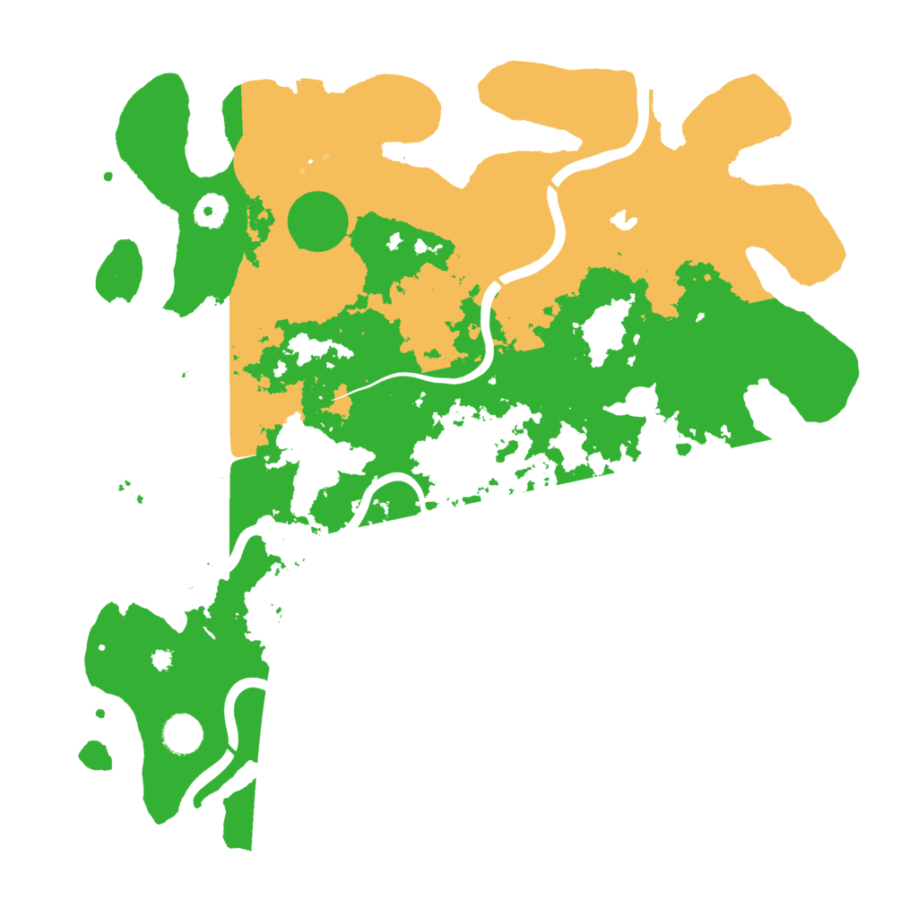 Biome Rust Map: Procedural Map, Size: 4000, Seed: 346346465