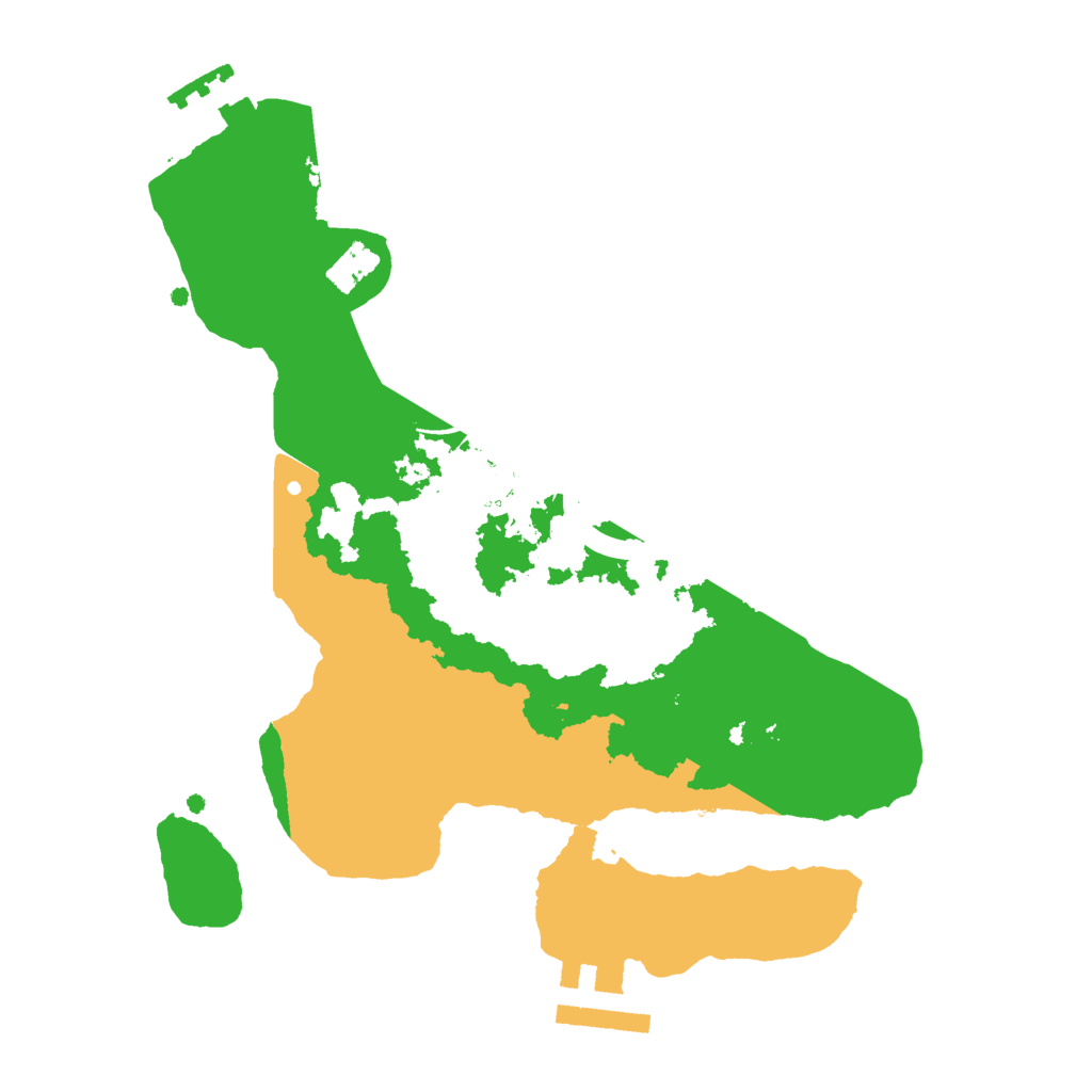 Biome Rust Map: Procedural Map, Size: 2350, Seed: 28
