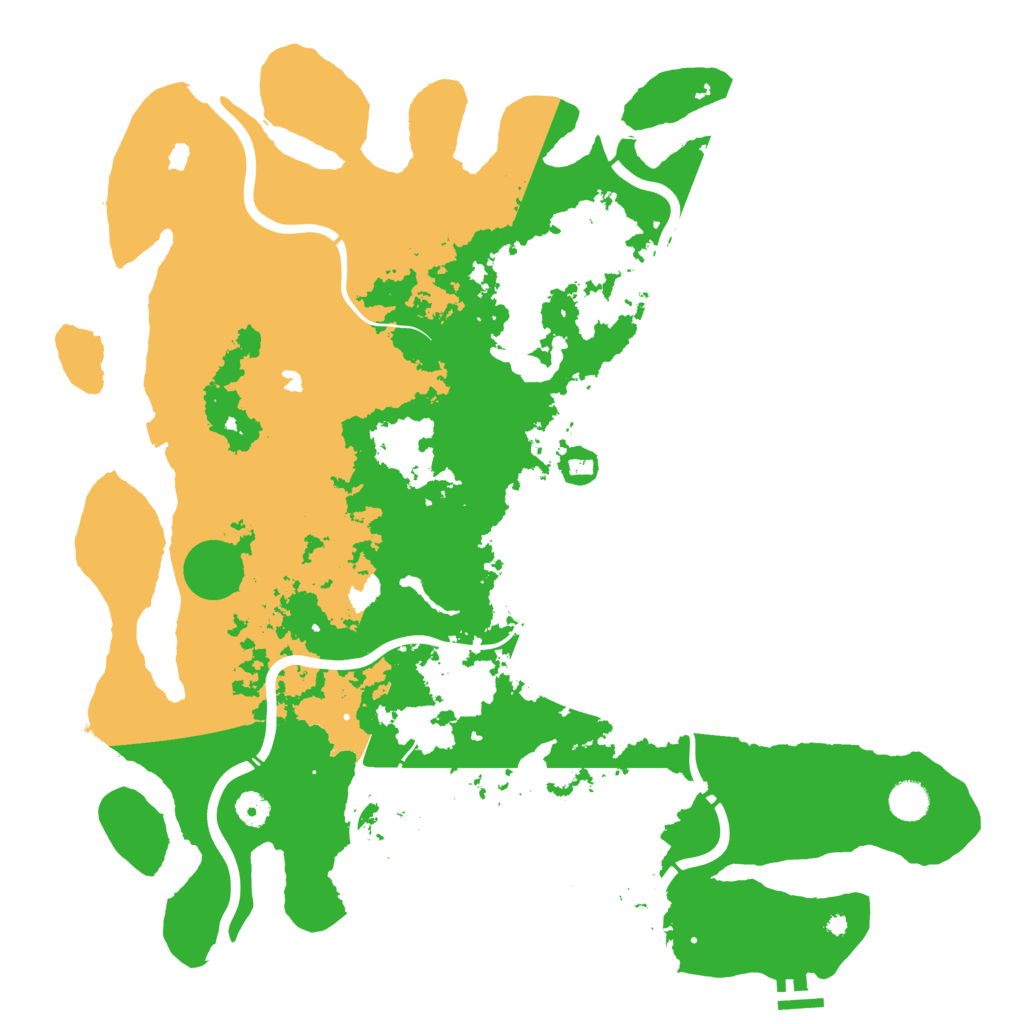 Biome Rust Map: Procedural Map, Size: 4500, Seed: 1047894880