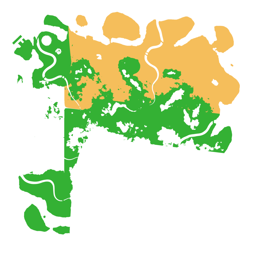 Biome Rust Map: Procedural Map, Size: 4500, Seed: 802234422