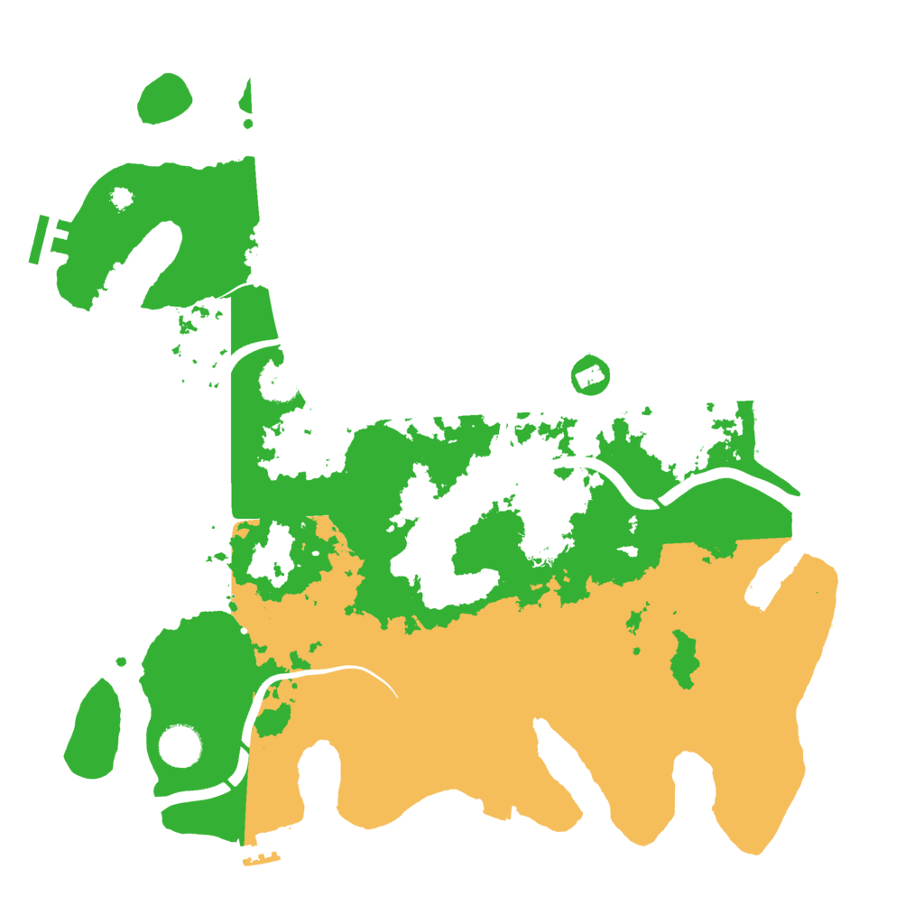 Biome Rust Map: Procedural Map, Size: 3800, Seed: 1768836750