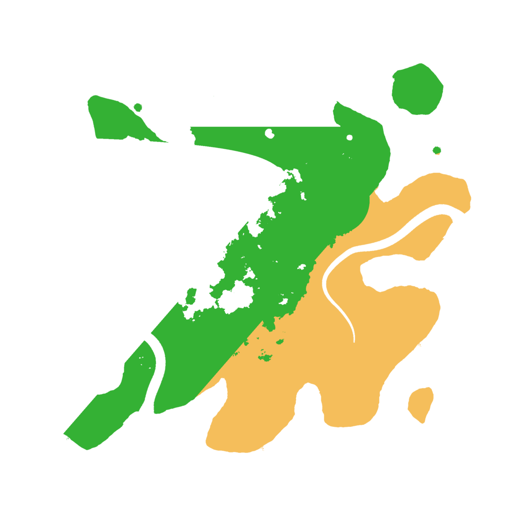 Biome Rust Map: Procedural Map, Size: 2500, Seed: 803908747